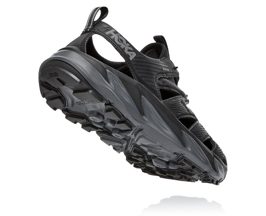 Sandals Mens - Hoka One One Hopara - Black - GKAROWV-75